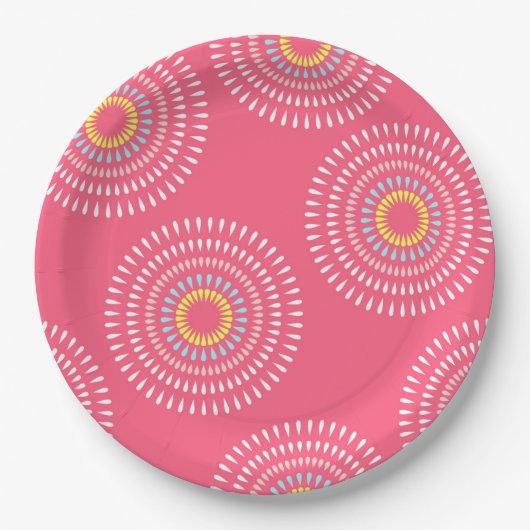 Vuurwerk Japanse Cherry Papieren Bordje (Voorkant)