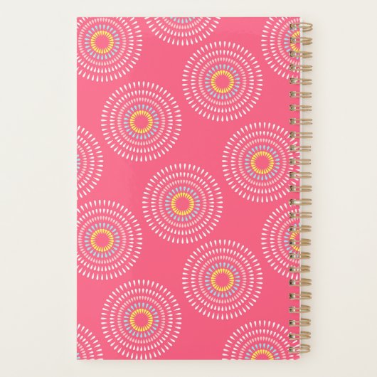 Vuurwerk Japanse Cherry Planner (Achterkant)