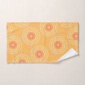 Vuurwerk Japanse Mosterd Bad Handdoek (Handdoek)