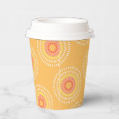 Vuurwerk Japanse Mosterd Papieren Bekers (Rechts)