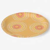 Vuurwerk Japanse Mosterd Papieren Bordje (Gekanteld)