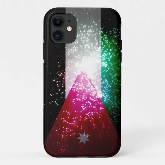 vuurwerk; Jordan Flag Case-Mate iPhone Case (Achterkant)