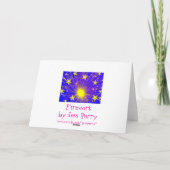 Vuurwerk "Jouw tekst"-groentekaart Kaart (Achterkant)
