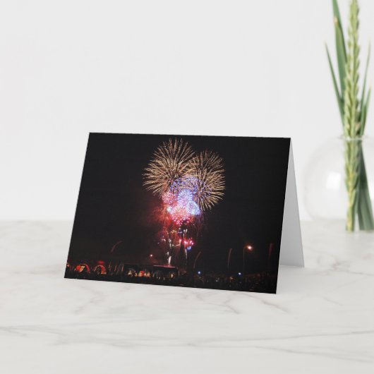 Vuurwerk Kaart (Voorkant)
