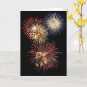 Vuurwerk Kaart (Gele Bloem)