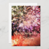 VUURWERK KAART (Voorkant / Achterkant)