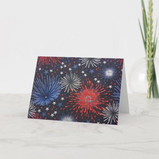 Vuurwerk Kaart (Voorkant)