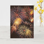 Vuurwerk - Kaart (Gele Bloem)