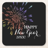 Vuurwerk Kartonnen Onderzetters (Voorkant)