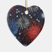 Vuurwerk Keramisch Ornament (Rechts)