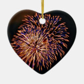 Vuurwerk Keramisch Ornament (Voorkant)