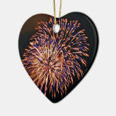 Vuurwerk Keramisch Ornament (Links)