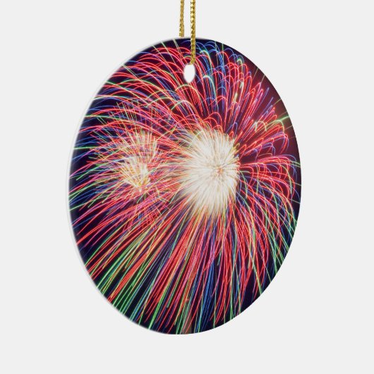 Vuurwerk Keramisch Ornament (Rechts)