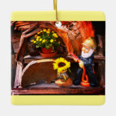 Vuurwerk Keramisch Ornament (Voorkant)