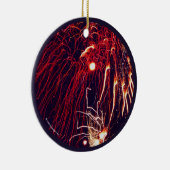 Vuurwerk Keramisch Ornament (Rechts)