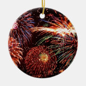 Vuurwerk Keramisch Ornament (Voorkant)