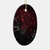 Vuurwerk Keramisch Ornament (Rechts)