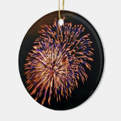 Vuurwerk Keramisch Ornament (Links)