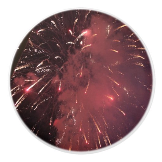 Vuurwerk Keramische Knop (Voorkant)