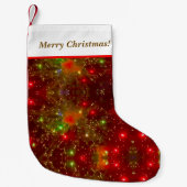 Vuurwerk kerststooking kleine kerstsok (Voorkant)
