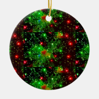 Vuurwerk Kerstversiering Keramisch Ornament