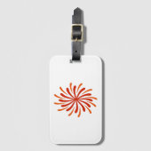 Vuurwerk Klassiek Bagagelabel (Voorkant (verticaal))