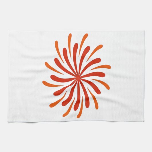 Vuurwerk Klassieker Theedoek (Horizontaal)