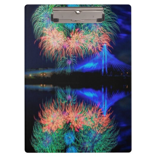 Vuurwerk Klembord (Voorkant)