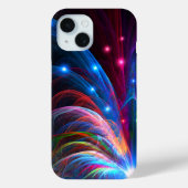 Vuurwerk - Kleurrijke Fractal Art Case-Mate iPhone Case (Achterkant)