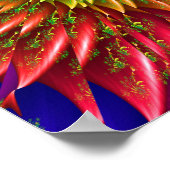Vuurwerk Kunstwerk Poster (Hoek)