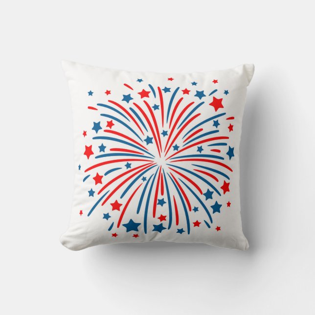 Vuurwerk Kussen 4 Juli (Voorkant)