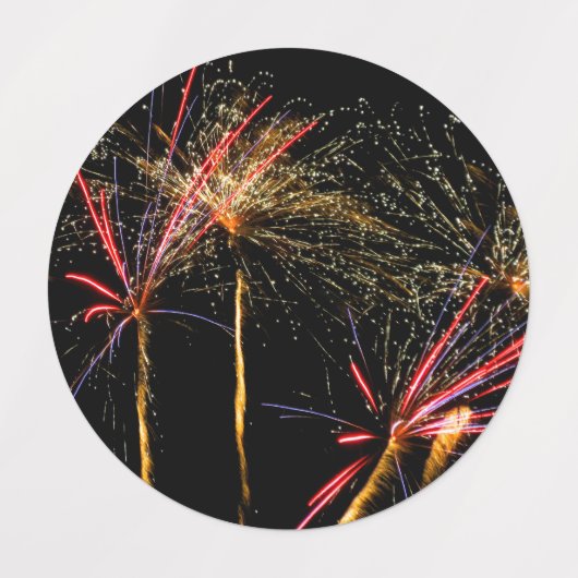 Vuurwerk Labels (Design 2)