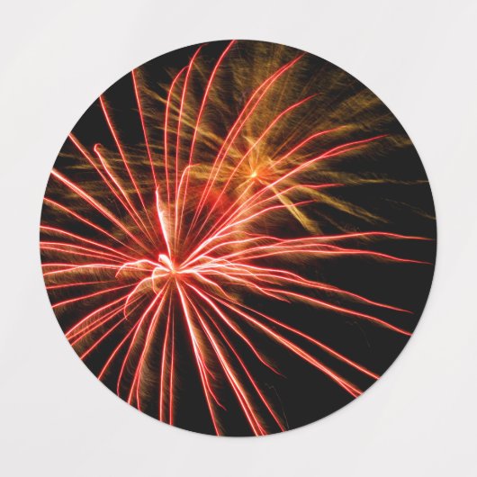 Vuurwerk Labels (Design 1)