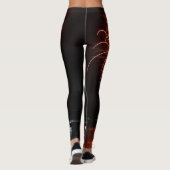 vuurwerk leggings (Achterkant)
