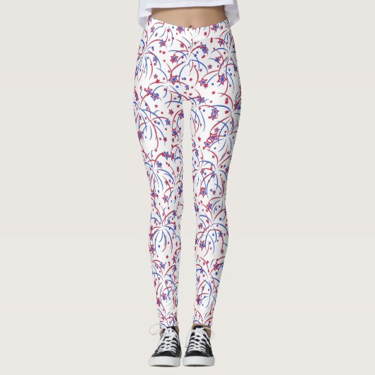 Vuurwerk Leggings (Voorkant)