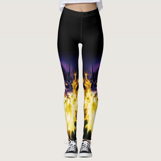 Vuurwerk Leggings (Voorkant)