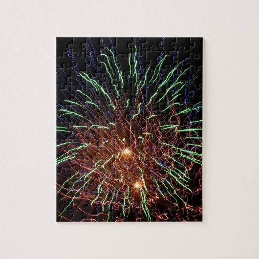 vuurwerk legpuzzel (Verticaal)