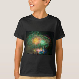 Vuurwerk Licht Japan Festival T-shirt