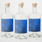 Vuurwerk Likeurfles Etiket (Flessen)