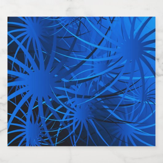 Vuurwerk Likeurfles Etiket (Enkel label)