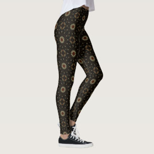 Vuurwerk Madeliefjes Tegels Leggings
