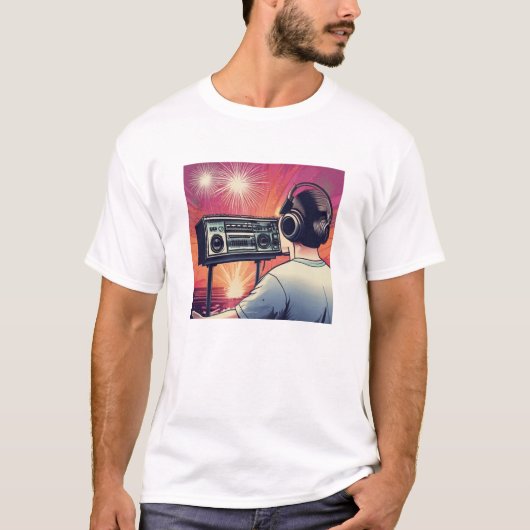 Vuurwerk Maestro DJ T-Shirt (Voorkant)