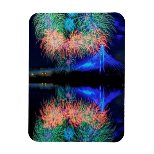 Vuurwerk Magneet (Verticaal)