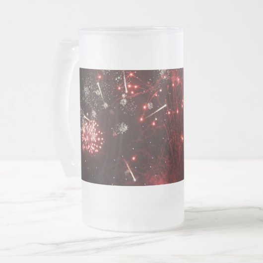 Vuurwerk Matglas Bierpul (Voorkant links)