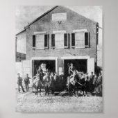 Vuurwerk met apparatuur poster (Voorkant)