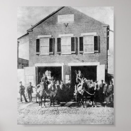 Vuurwerk met apparatuur poster (Voorkant)