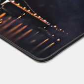 Vuurwerk met bliksem bureaumat (Hoek)