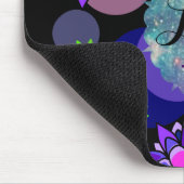 Vuurwerk met eigen, eenvoudige, stijlvolle hippy a muismat (Hoek)