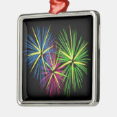 VUURWERK METALEN ORNAMENT (Links)