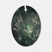 Vuurwerk Metalen Ornament (Voorkant links)